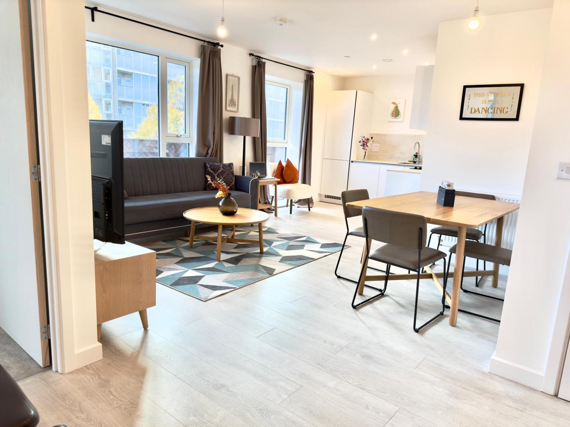 3Bedroom, 2Bathroom, Balcony,Luxury Flat Westfield Londyn Zewnętrze zdjęcie